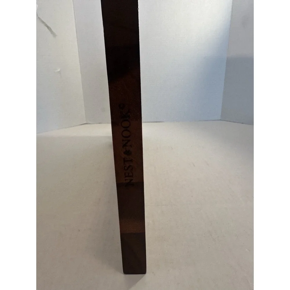 Nest And Nook Charcuterie Board Acacia Wood - Color Walnut